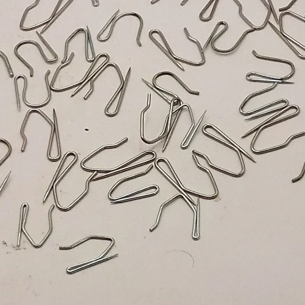 Drapery Curtain Metal Hooks Assorted Lot See Photos